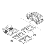 Rear Floor Carpet, US