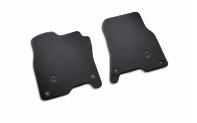 Premium Carpet Floor Mats – Front Crew/Quad – Black