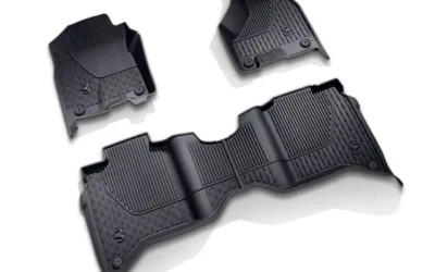 All-Weather Mats – Crew Cab With Bucket Seats – Brown