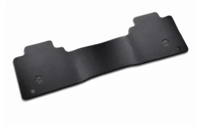 Premium Carpet Floor Mats – Rear Crew – Black